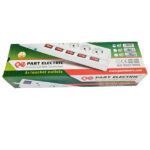 شش خانه فیوز دار پارت مدل 2095 ارت دار کابل 1.8 متر - تصویر 2