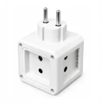 چهارخانه برق 20 آمپر MERKAN مدل CUBE - تصویر 4