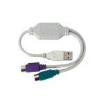 کابل تبدیل ps2 به USB برددار مدل 008 طول 0.3 متر