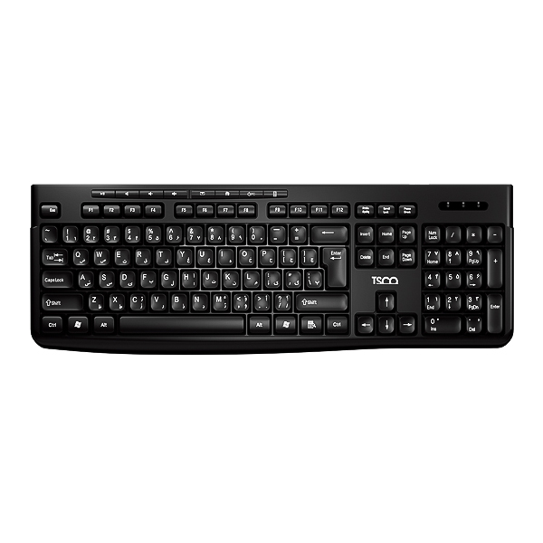 154001143-2.jpg کیبورد بی سیم تسکو مدل TK 7007W - تصویر 1