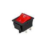 کلید راکر چراغ دار پهن مدل K-032