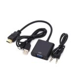 تبدیل HDMI به VGA برق دار مدل 132