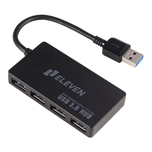 H201-HUB-115-2.webp هاب 4 پورت USB 3.0 ایلون مدل H301 طول 15 سانتی متر - تصویر 1