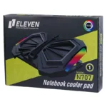 پایه خنک کننده 2 فن لپ تاپ RGB ایلون مدل N707 - تصویر 2
