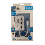 هاب کمبو 3 پورت USB3.0 مدل 043 - تصویر 2