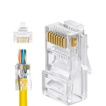 سوکت شبکه CAT6 مدل OPEN END بسته 100 عددی