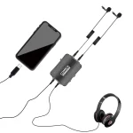 میکروفن یقه ای کامیکا مدل DUAL.LAV D03 STC با درگاه های اتصال تایپ سی و جک 3.5