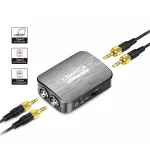 میکروفن یقه ای کامیکا مدل DUAL.LAV D03 STC با درگاه های اتصال تایپ سی و جک 3.5