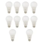 لامپ LED بروکس 10 وات مدل A60 پایه E27 بسته 10 عددی