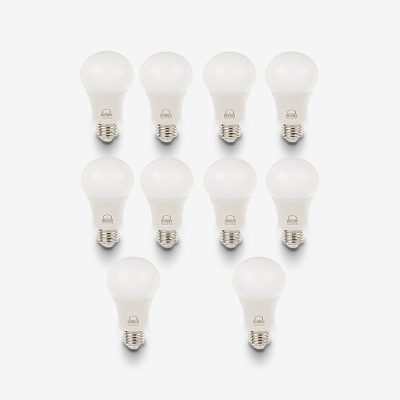 لامپ LED بروکس 10 وات مدل A60 پایه E27 بسته 10 عددی