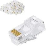سوکت شبکه Cat6 مدل Diamond بسته 100 عددی