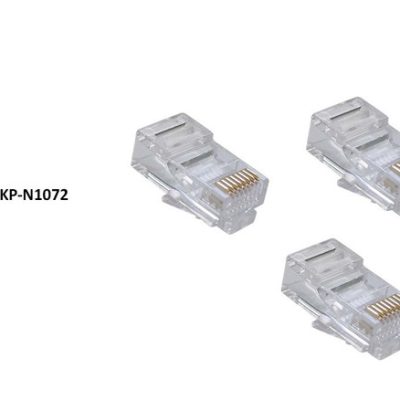 کانکتور Rj45 Cat6 UTP کی نت پلاس بسته 20 عددی