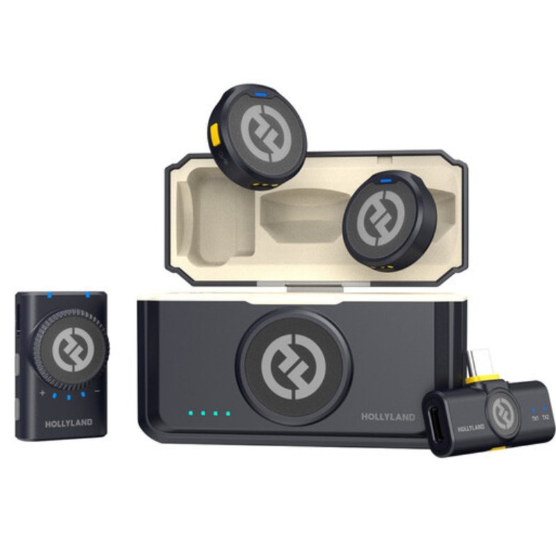 product-13bd7017bcb5bcc8-800px-50kb میکروفون بیسیم یقهای هالیلند Hollyland LARK M2 Mini Wireless Microphone - تصویر 1