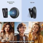 میکروفون یقه ای بویا BOYA Omic-U 2.4GHz Dual-Channel Wireless Microphone - تصویر 7