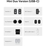 میکروفون یقه ای هالی لند HOLLYLAND LARK A1 Mini Duo - تصویر 3