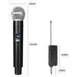 میکروفون بی سیم دوعددی PV JM 122 Wireless microphone - تصویر 3
