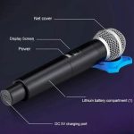 میکروفون بی سیم دوعددی PV JM 122 Wireless microphone - تصویر 4