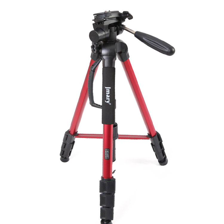 product-420d1bfd64a31503-750px-50kb سه پایه دوربین جیماری (Jmary KP-2264 Camera Tripod (Red - تصویر 1