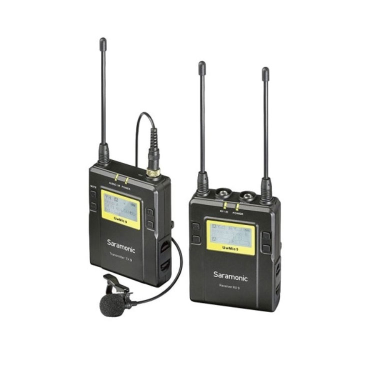product-4d1d0bd172c39338-750px-50kb میکروفن بی سیم سارامونیک Saramonic UwMic9 Kit 1 wireless kit - تصویر 1