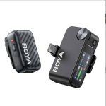 میکروفون یقه ای بی سیم بویا BOYA Lavalier Microphone MIC 2-03 - تصویر 2