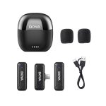 میکروفون بی سیم یقه ای بویا BOYA BY-WM3T-U2 Mini Wireless Microphone - تصویر 6