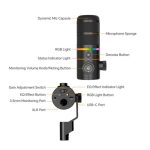 میکروفون بیسیم داینامیک کامیکا Comica EJoy D10 PRO D USB-C Microphone - تصویر 5