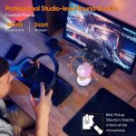 میکروفون گیمینگ کامیکا COMICA EJOY UNI PRO GAMING MICROPHONE - تصویر 10