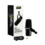 میکروفون پادکست شور Shure MV7 plus Microphone pour Podcast Audio with stand - تصویر 5