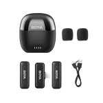 میکروفون بی سیم یقه ای بویا BOYA BY-WM3T-D2 Mini Wireless Microphone - تصویر 6